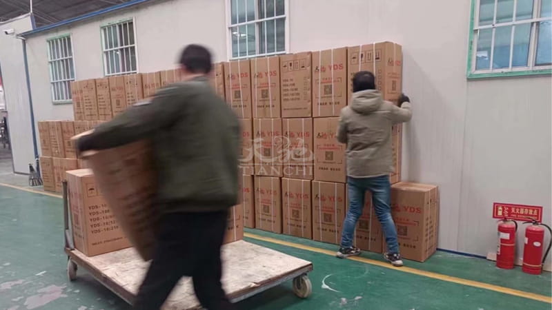 甘肅蘭州100個天（tiān）馳液（yè）氮罐發貨6