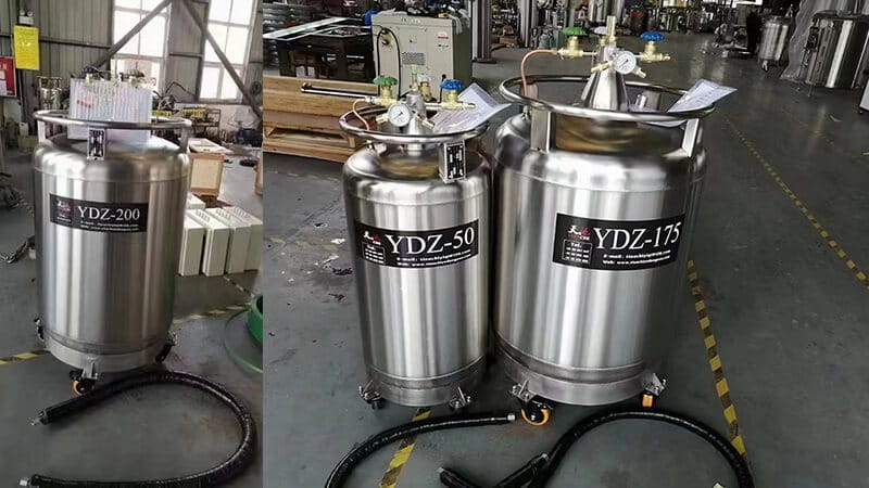 50升175升200升自增（zēng）壓液氮罐發貨（huò）