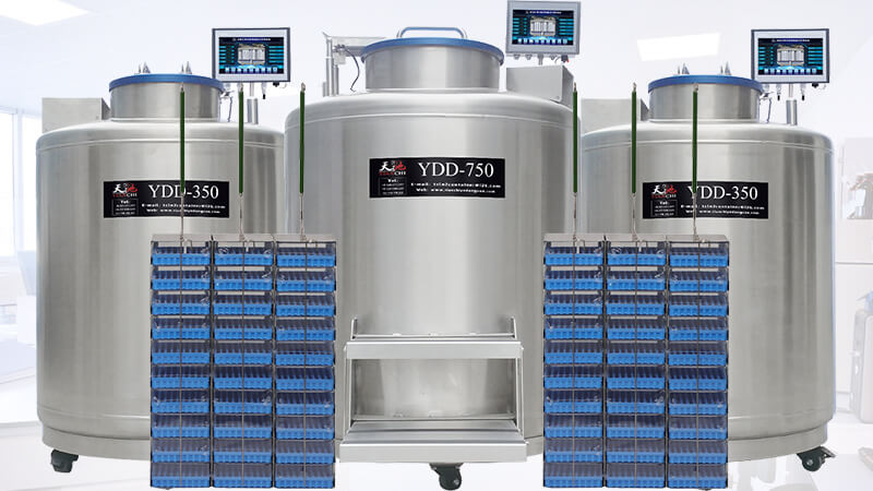 ydd大口徑液氮容器儲(chǔ)存幹細胞的方式