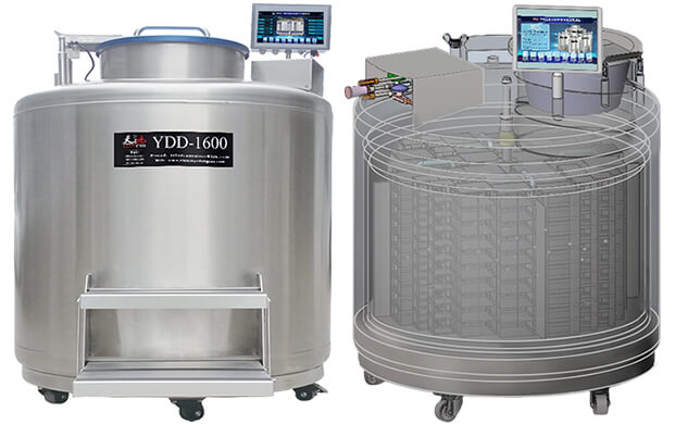 幹細胞液氮罐的結構特點