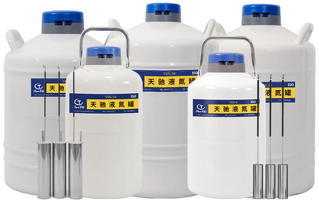 儲存型液氮罐出廠（chǎng）會（huì）配備（bèi）提桶麽？