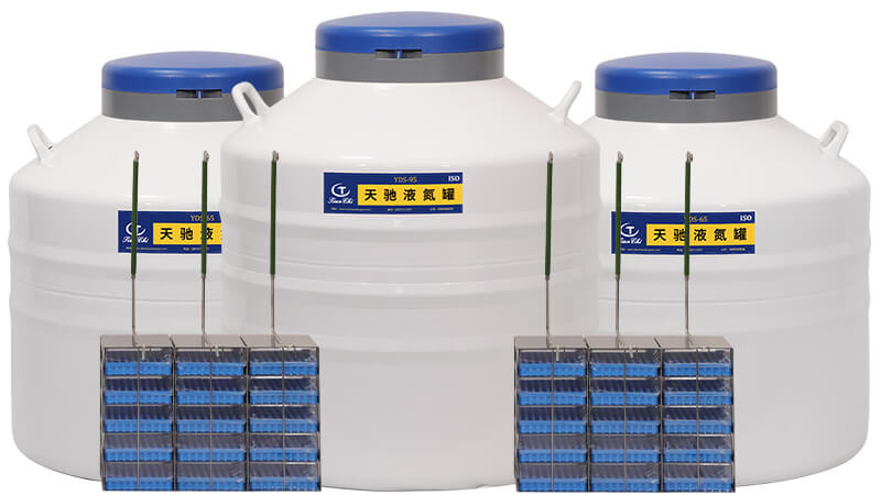 要放凍存架（jià）選多（duō）大口徑（jìng）的液氮生物容器（qì）