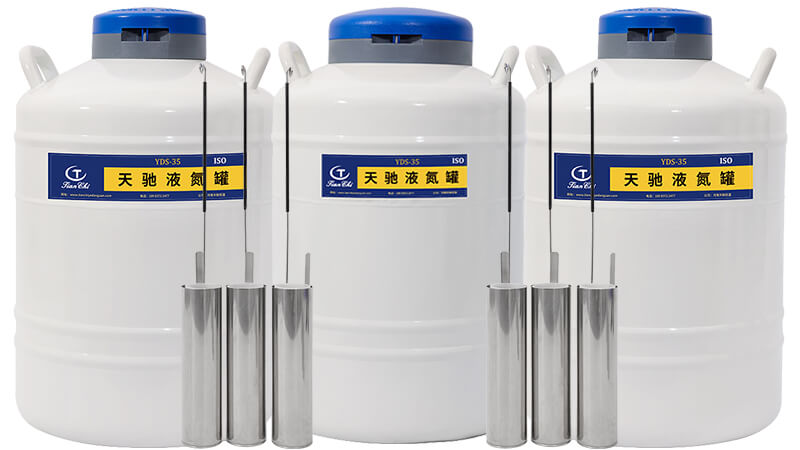 液氮儲存罐35升可以存放牛（niú）凍（dòng）精嗎