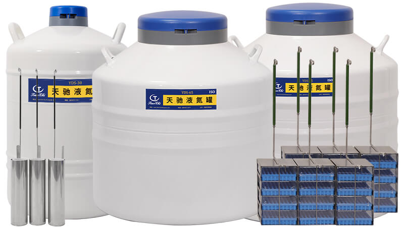 生物儲存（cún）液氮罐一般口（kǒu）徑（jìng）有多大