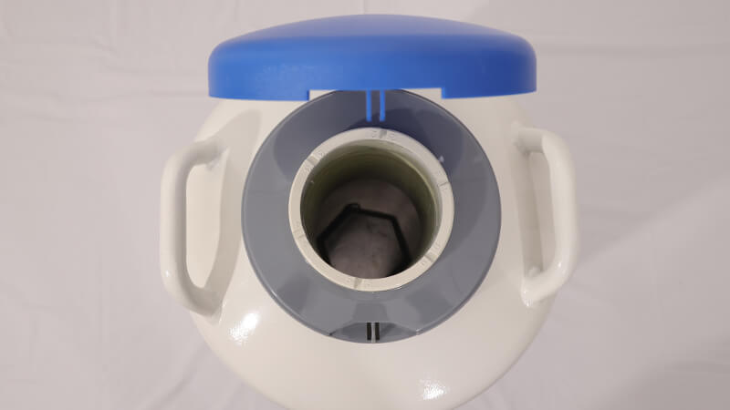 為什麽(me)液氮罐開蓋溫度不升高