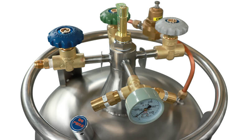 自增壓液氮容（róng）器排放閥的作用